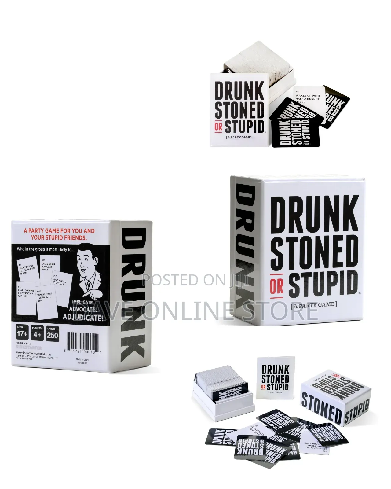 Drunk Stoned or Stupid