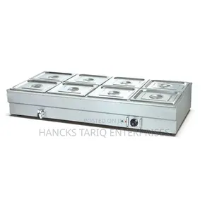 Commercial Electric 6-Pan Bain-Marie / Food Warmer.