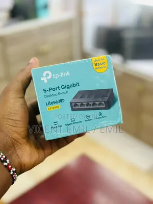 TP-Link LS1005G LiteWave 5-Port Gigabit Desktop Switch