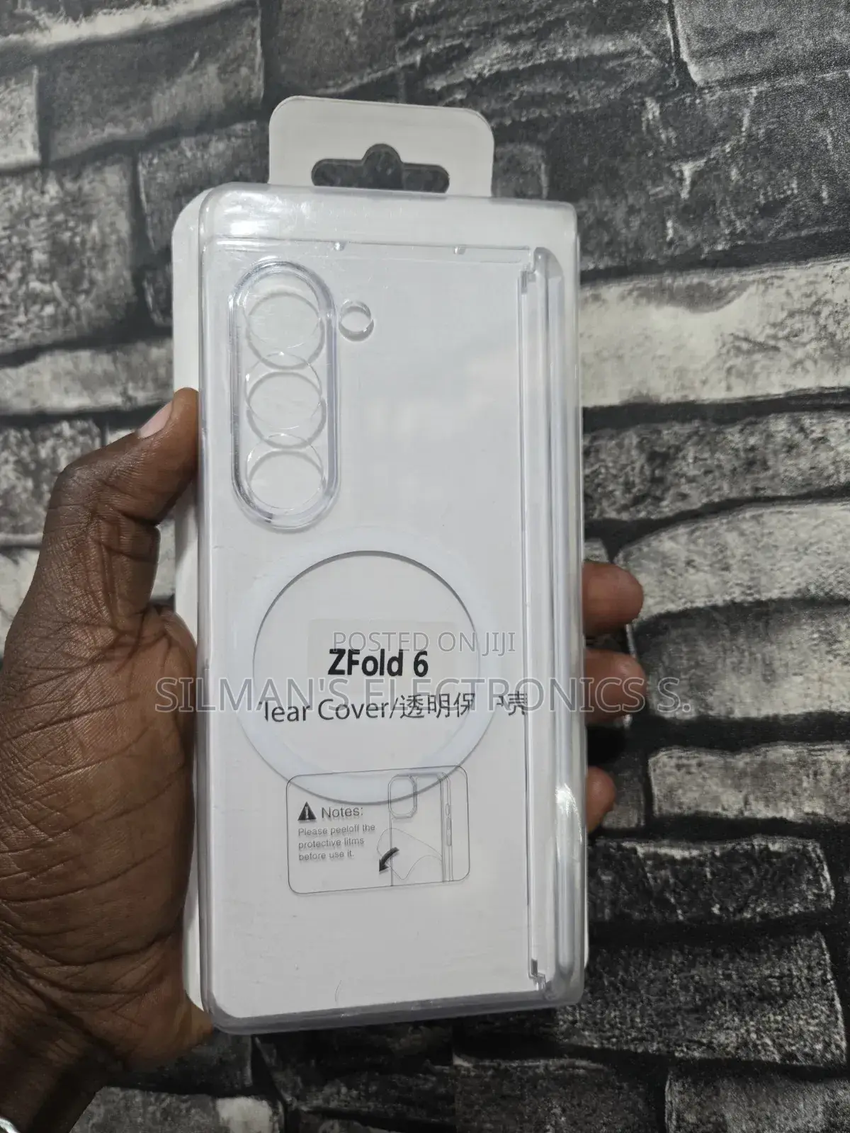 Samsung Galaxy Z Fold 6 Clear Magsafe Case