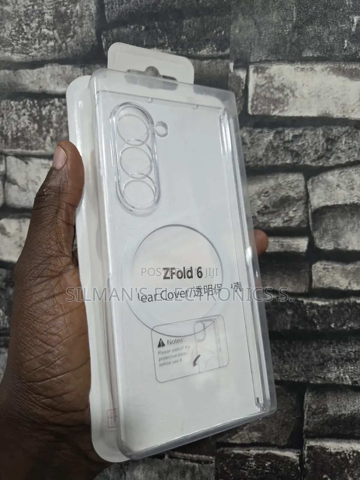 Samsung Galaxy Z Fold 6 Clear Magsafe Case