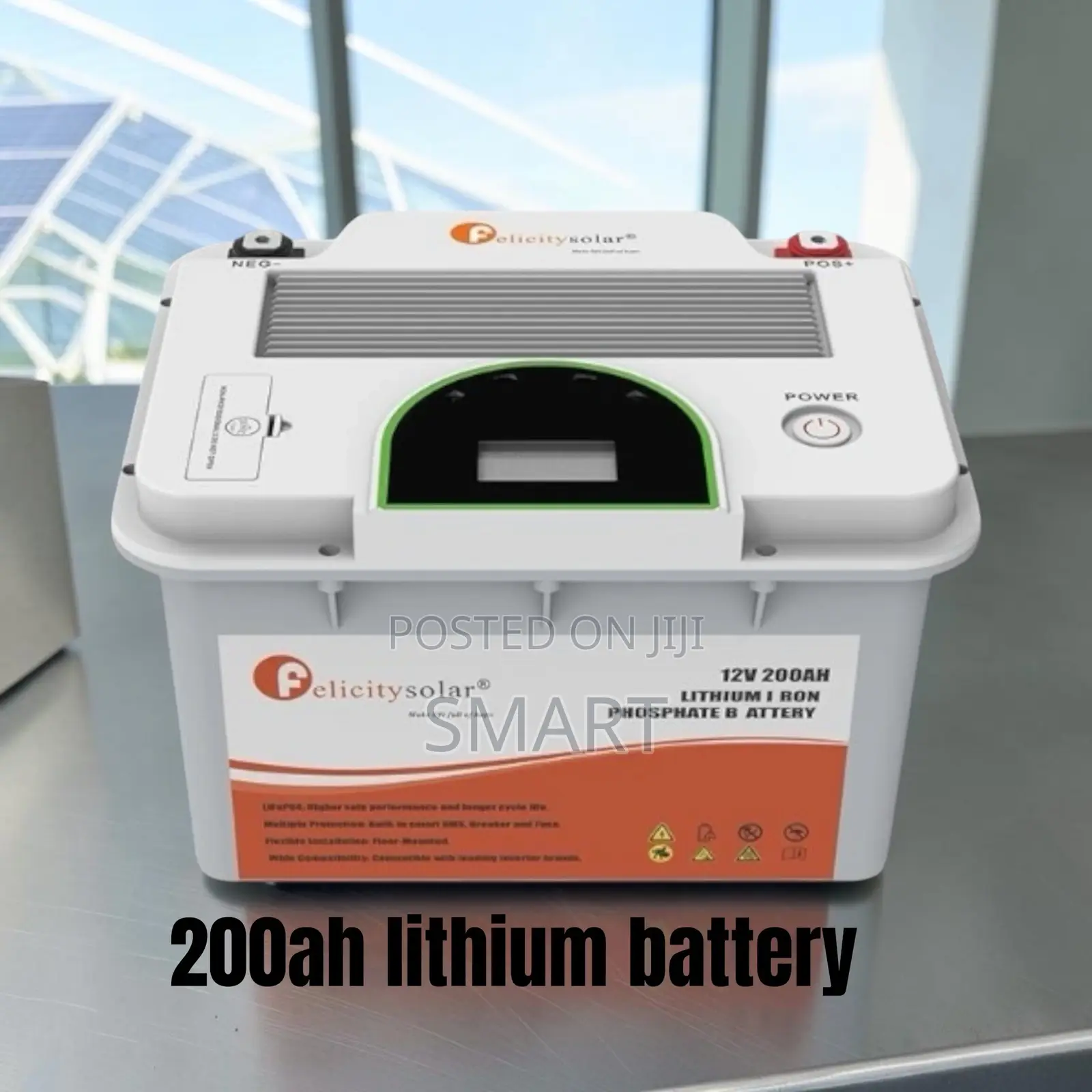 Original Felicity 200Ah 12V Lithium Solar Battery – 2.56kWh VPB