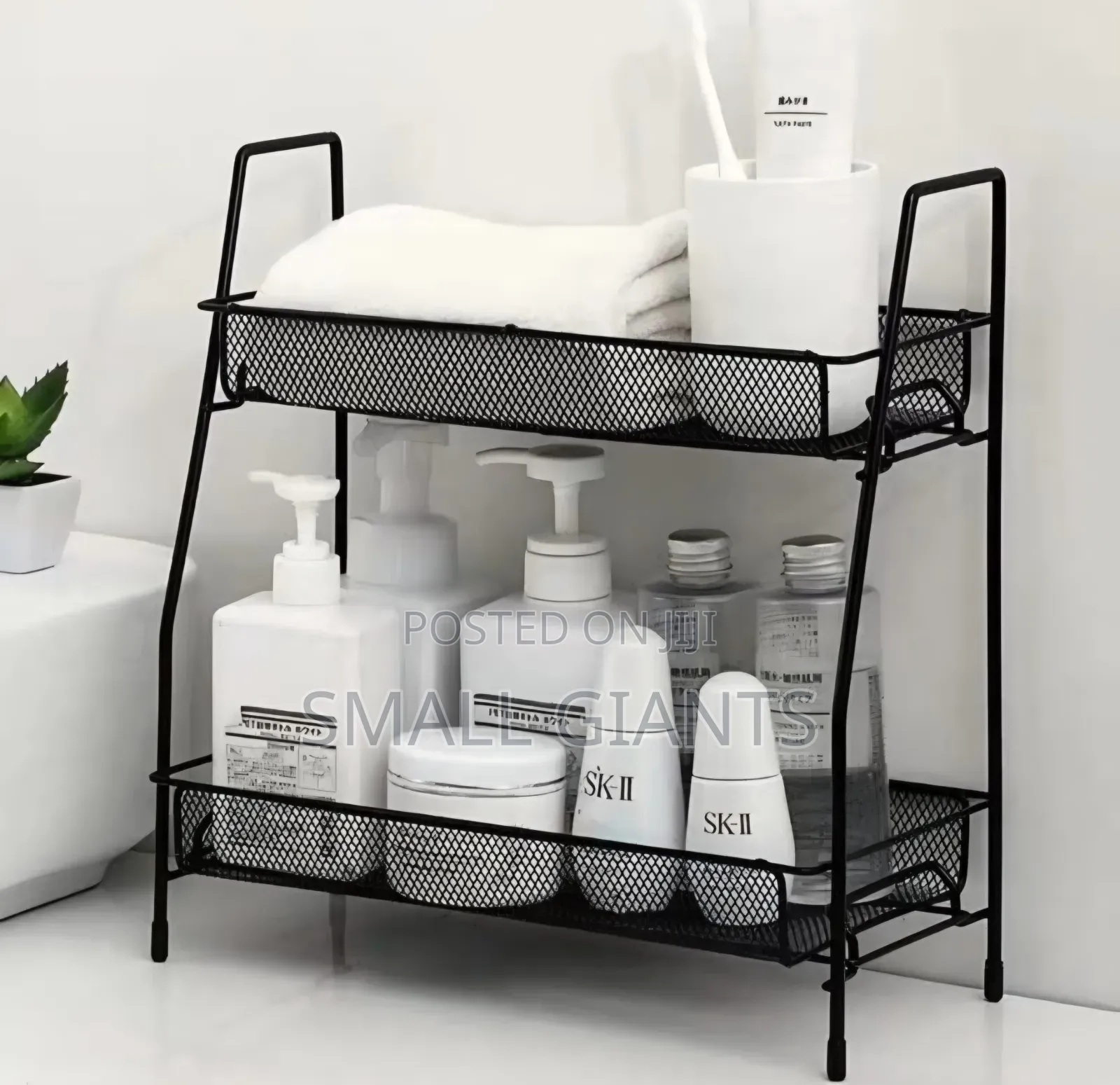 2-Tier Countertop Multifunctional Organizer