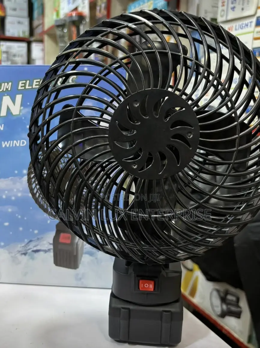 Lithium Battery Fan
