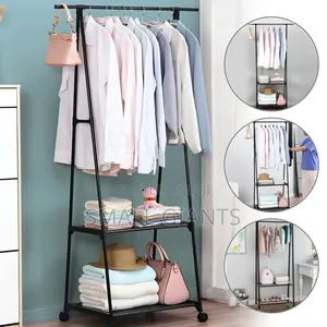 Freestanding Coat Metal Clothing Rack