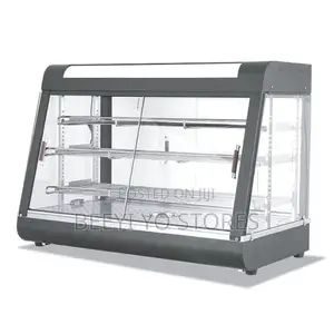 Commercial Countertop Food Display Warmer / Heated Showcase.