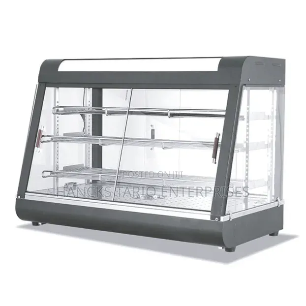 Commercial Countertop Food Display Warmer / Heated Showcase.