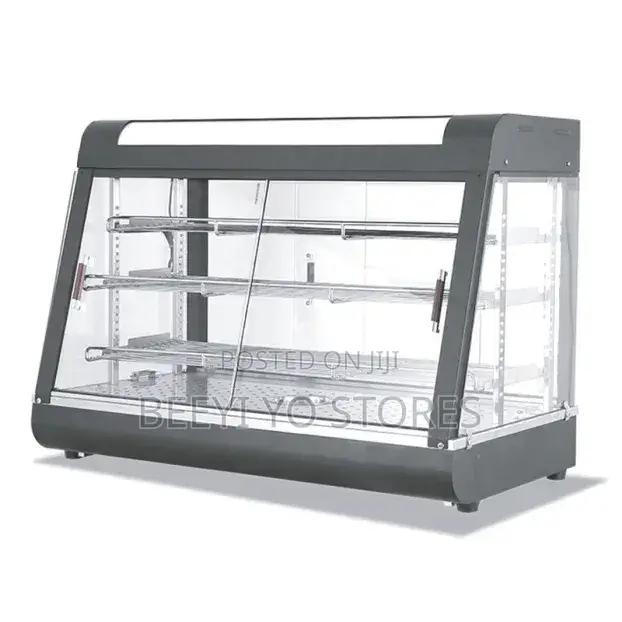 Commercial Countertop Food Display Warmer / Heated Showcase.
