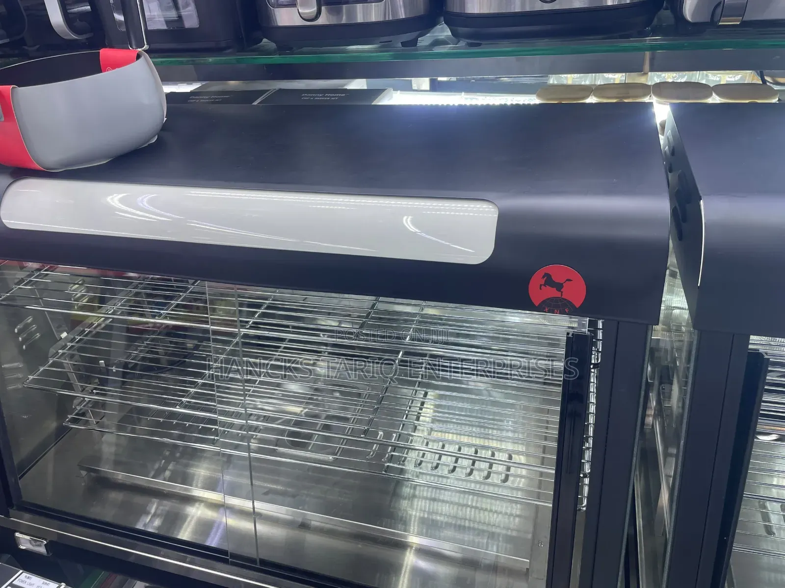 Commercial Countertop Food Display Warmer / Heated Showcase.