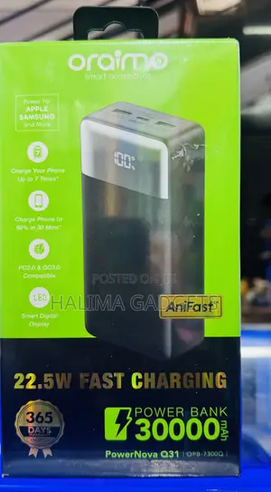 Oraimo 30000mah