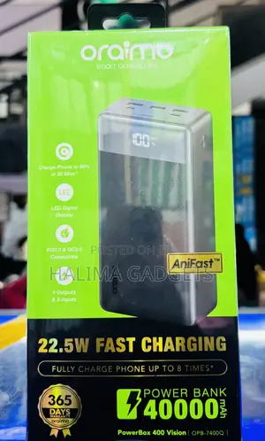40000mah Oramio