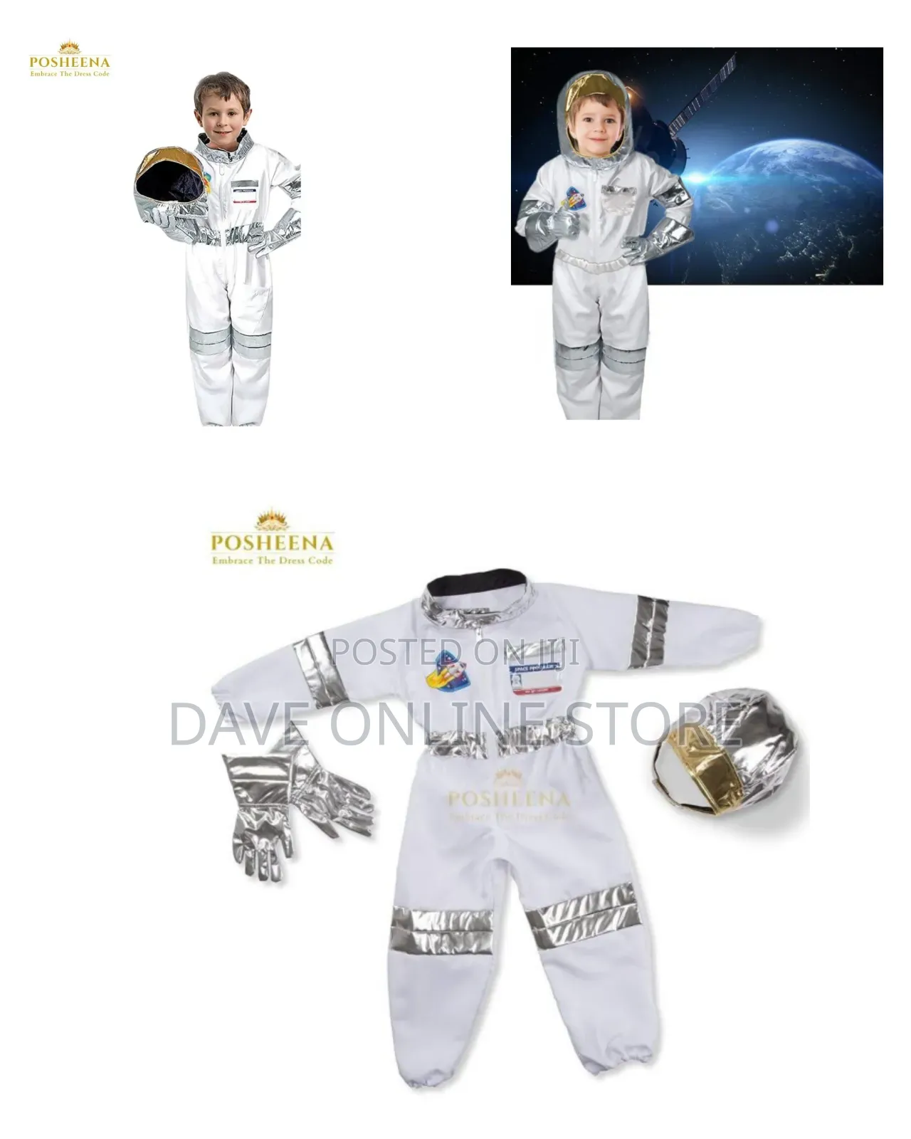 Astronaut Costume for Boys| Kids Space Outfit 
