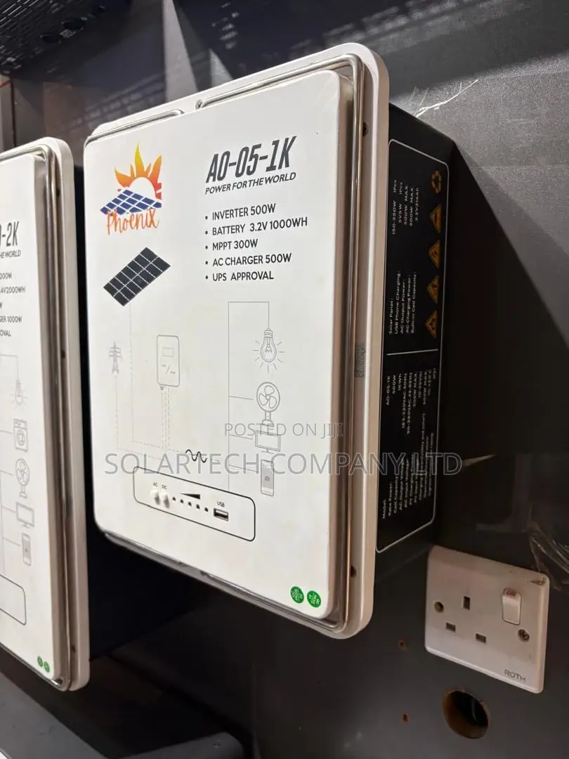 Phoenix 1kWh 500W All-in-One Solar Backup Power Station