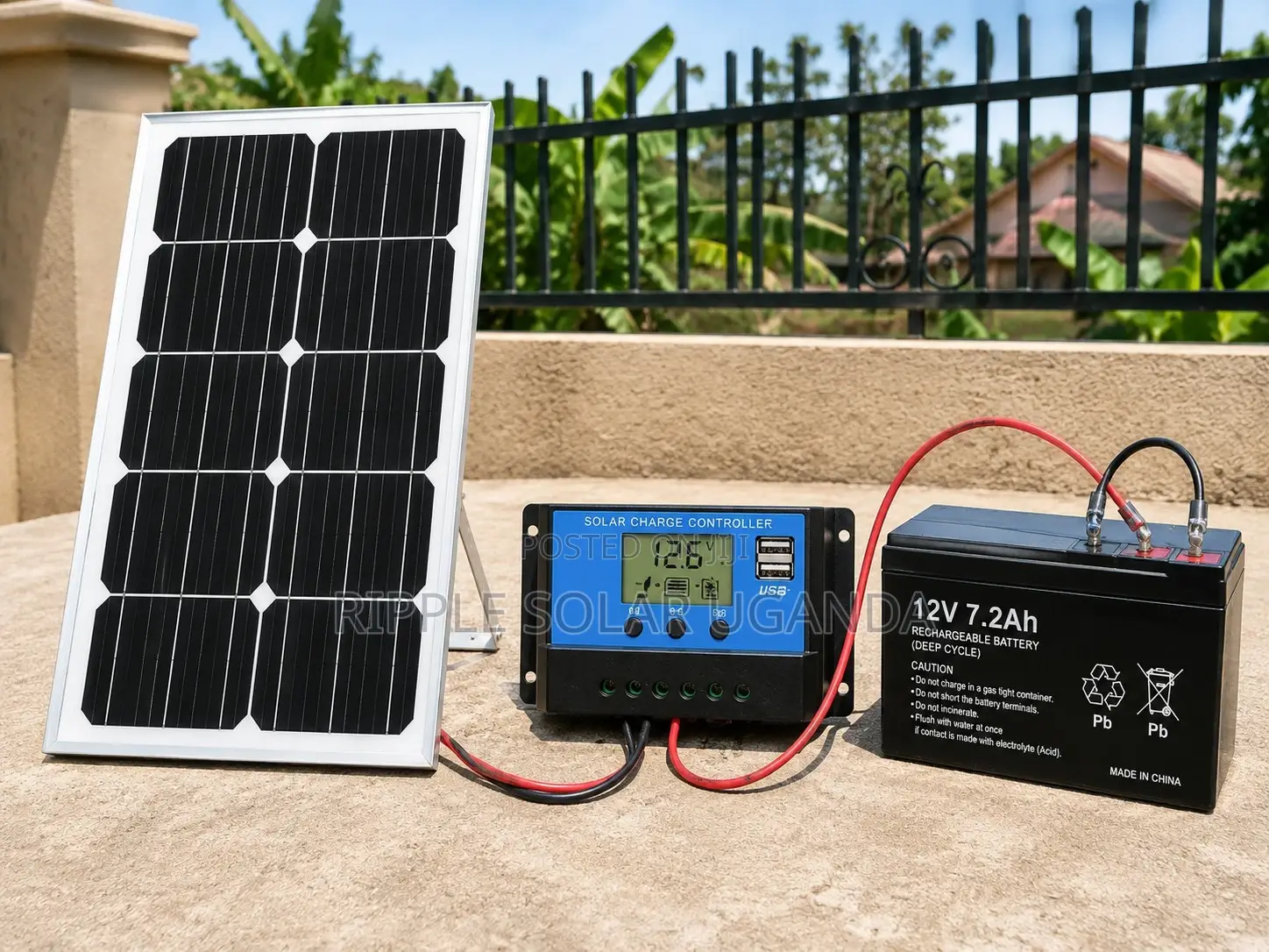 40W Solar Panel – Compact 12V Power Solution