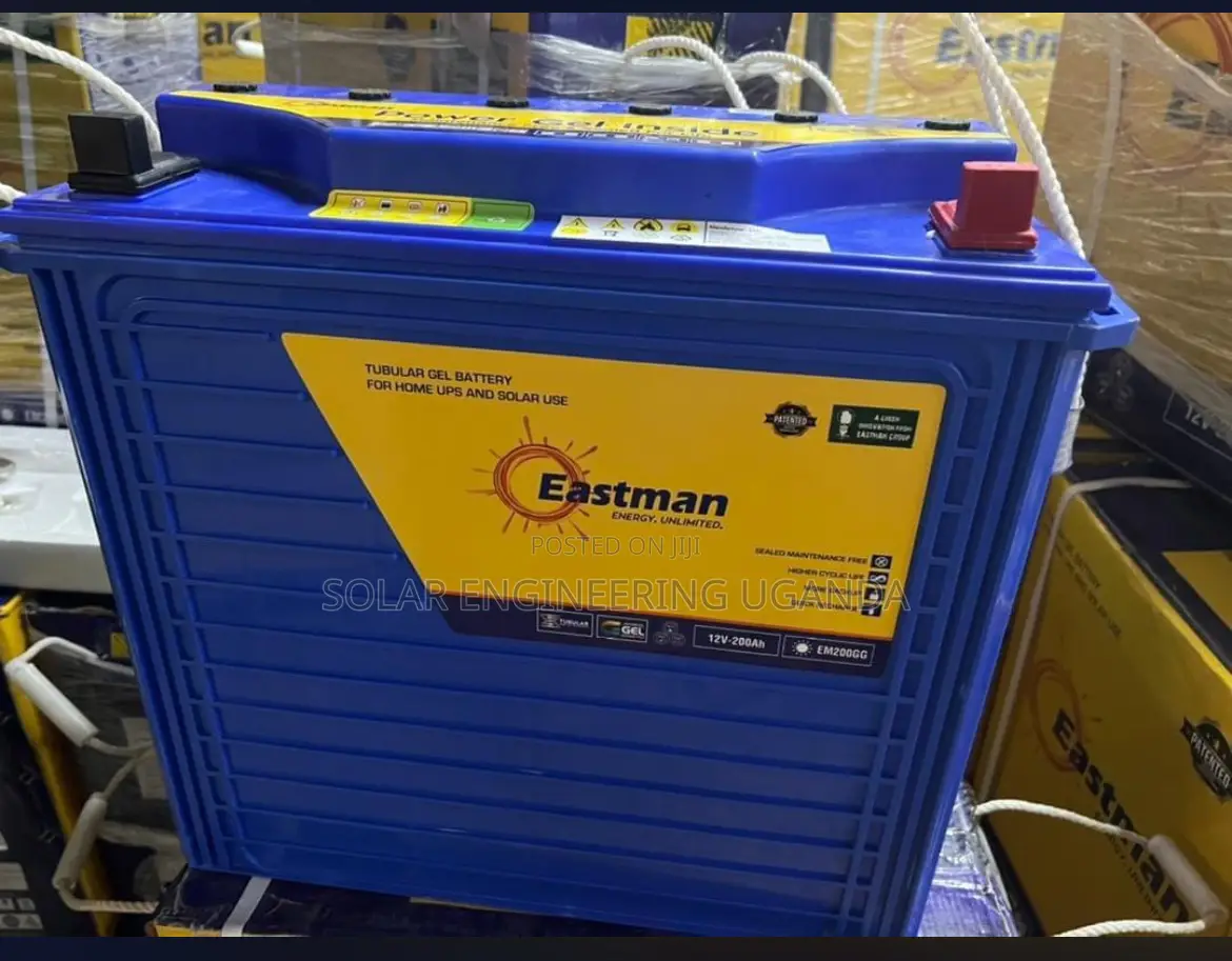 Eastman 12V 200Ah Tubular Gel Solar Battery Maintenance Free
