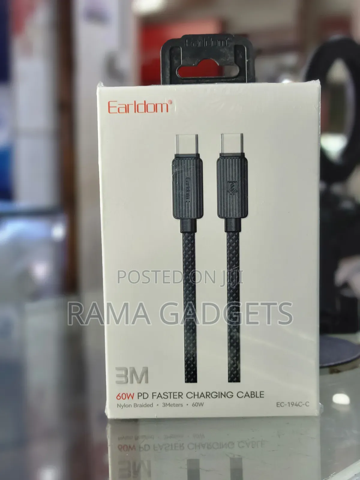 Earldom EC-194C-C Charger Is a 3-Meter Long Cable