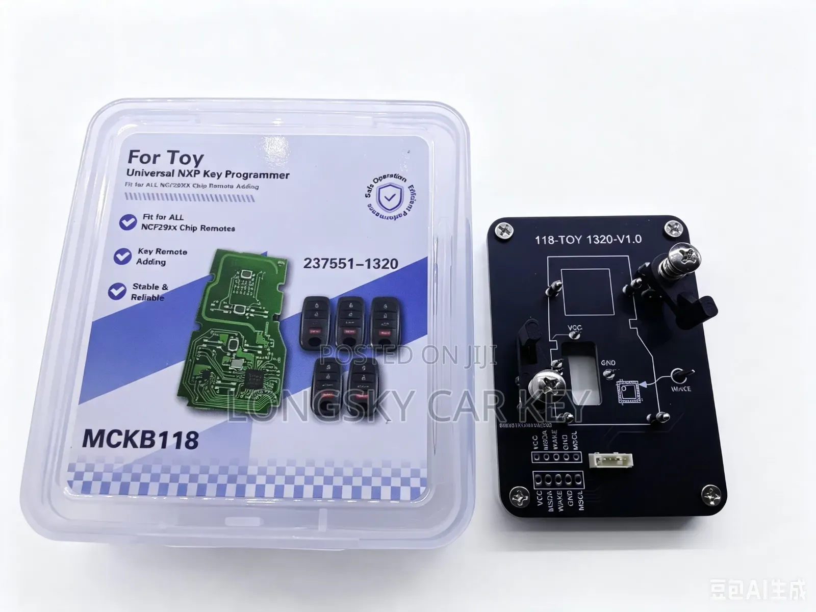Single Adapter and Reader/Programmer the Easiest Way to Copy Car Keys