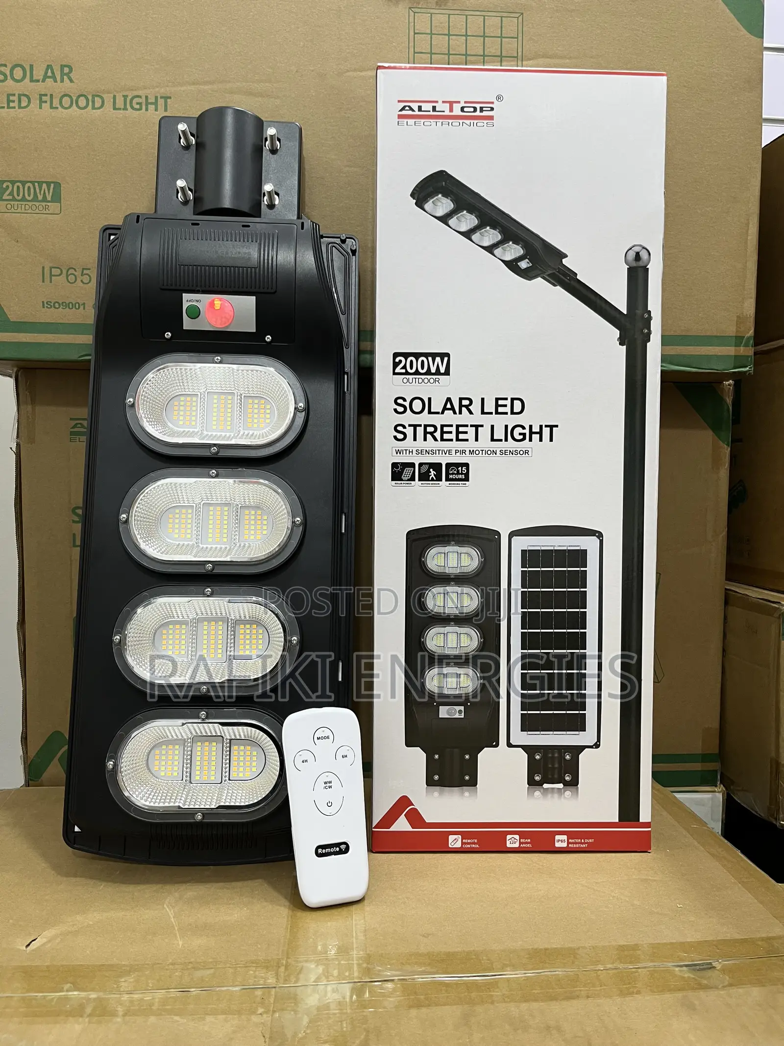 Solar LED Streetlight 200W