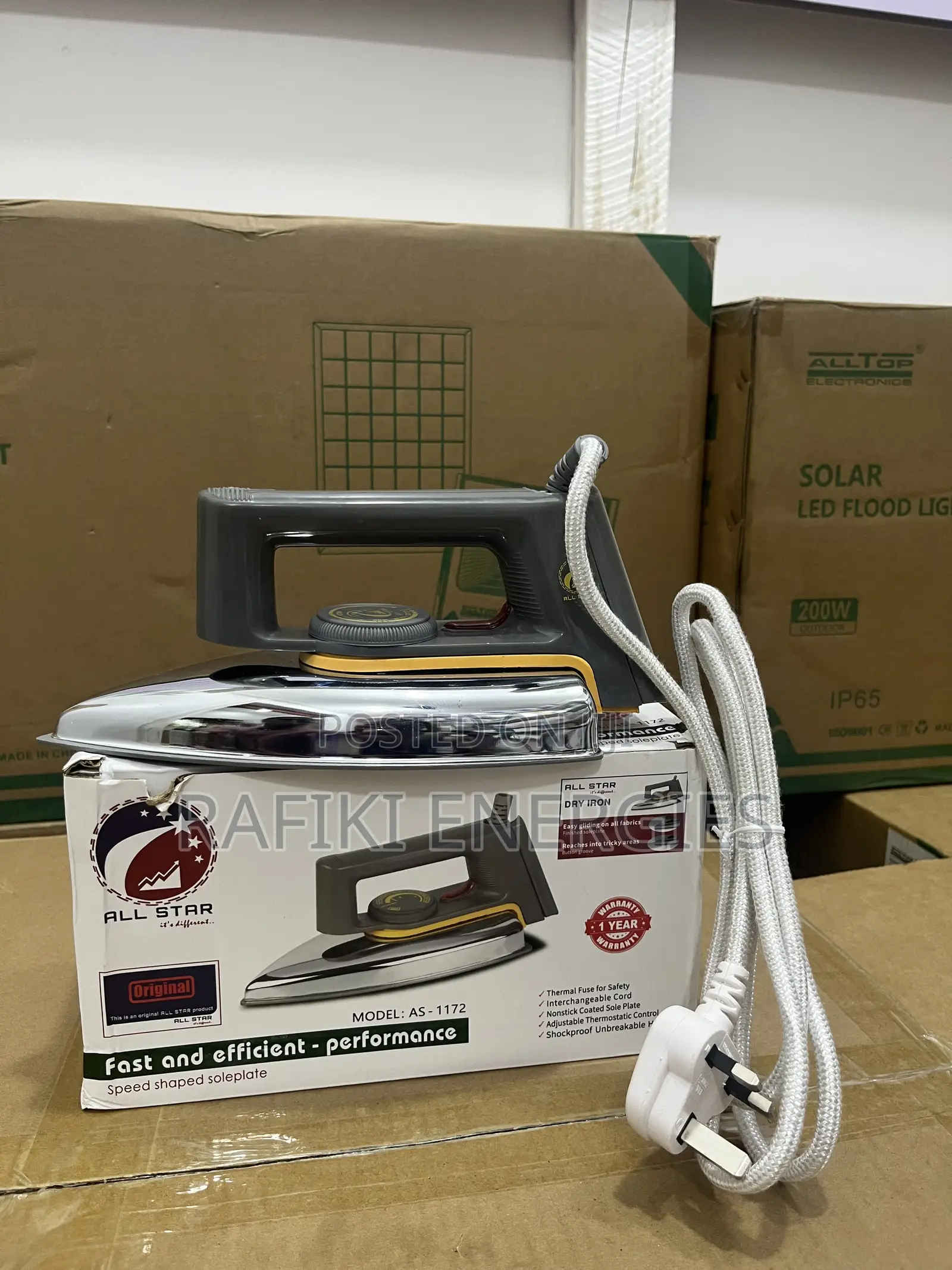 All Star Dry Iron