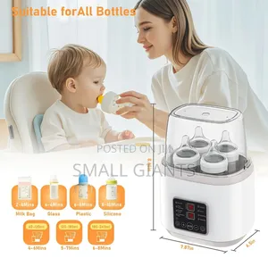 8-in-1 Fast Milk Warmer With Timer