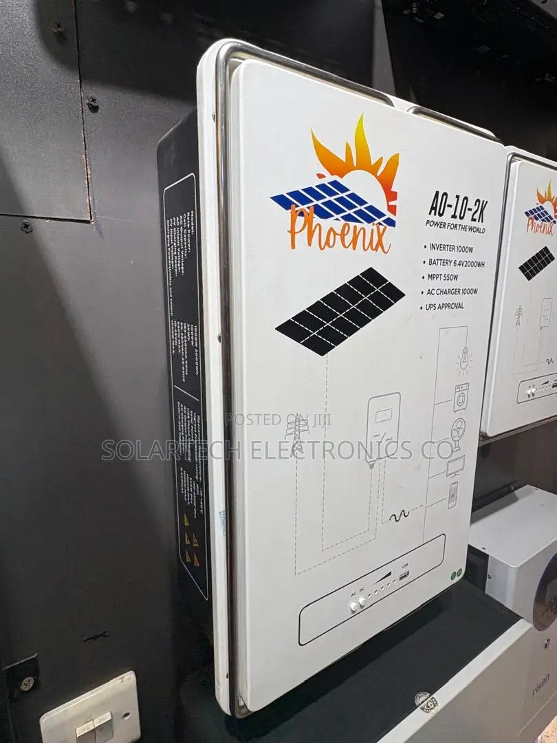 Phoenix 2kWh Home Backup Power Supply With MPPT Charger 312Ah