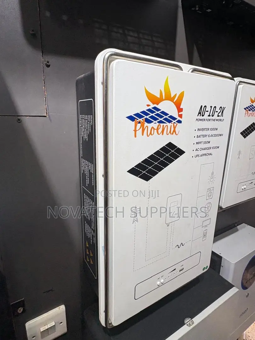 Phoenix 2000Wh 1000W All in One Solar Power Backup System