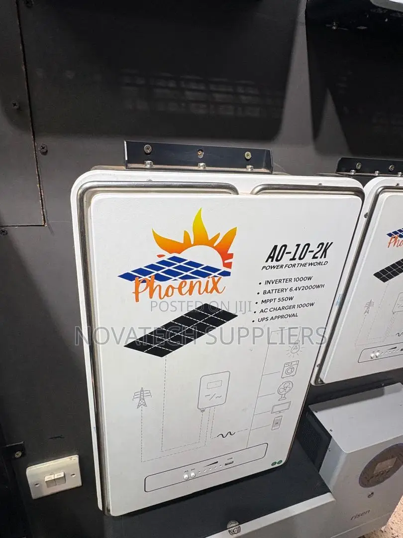 Phoenix 2000Wh 1000W All in One Solar Power Backup System