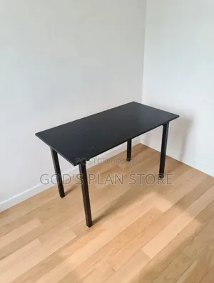 Minimalist Office/Study Desk/Reading Foldable Table Black