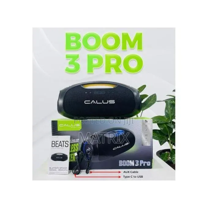CALUS Boom 3 Pro 120W Portable Rechargeable Wireless Bluetooth Speaker