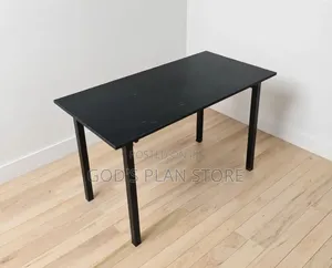 Minimalist Office/Study Desk/Reading Foldable Table Black