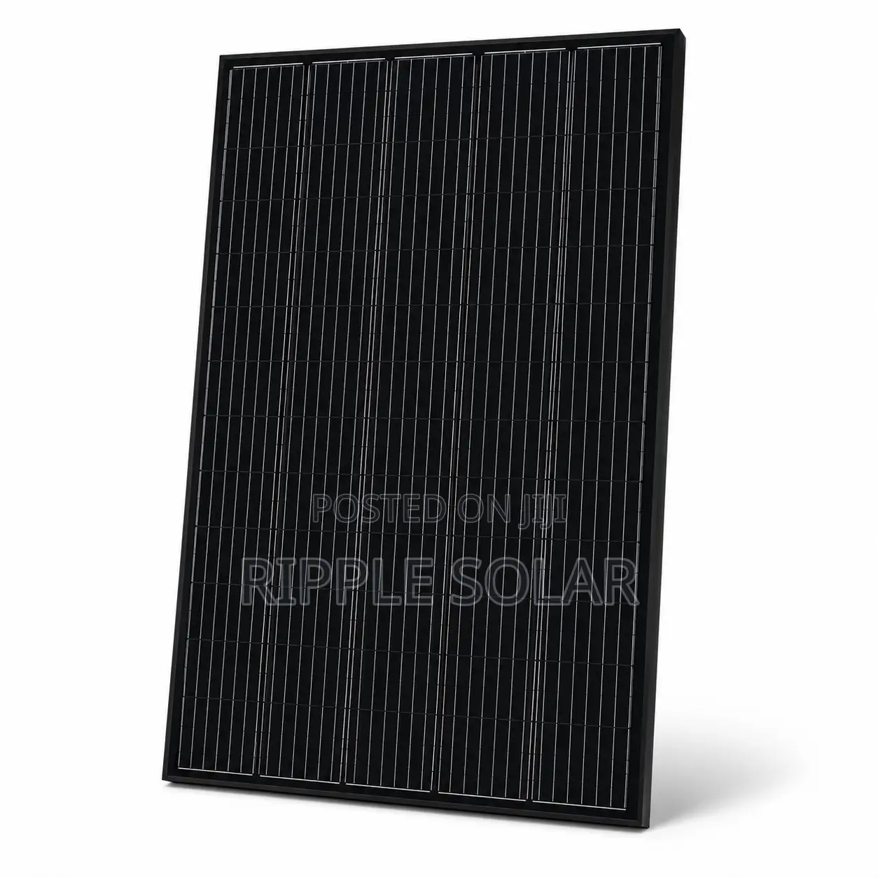 150W Black Monocrystalline Solar Panel