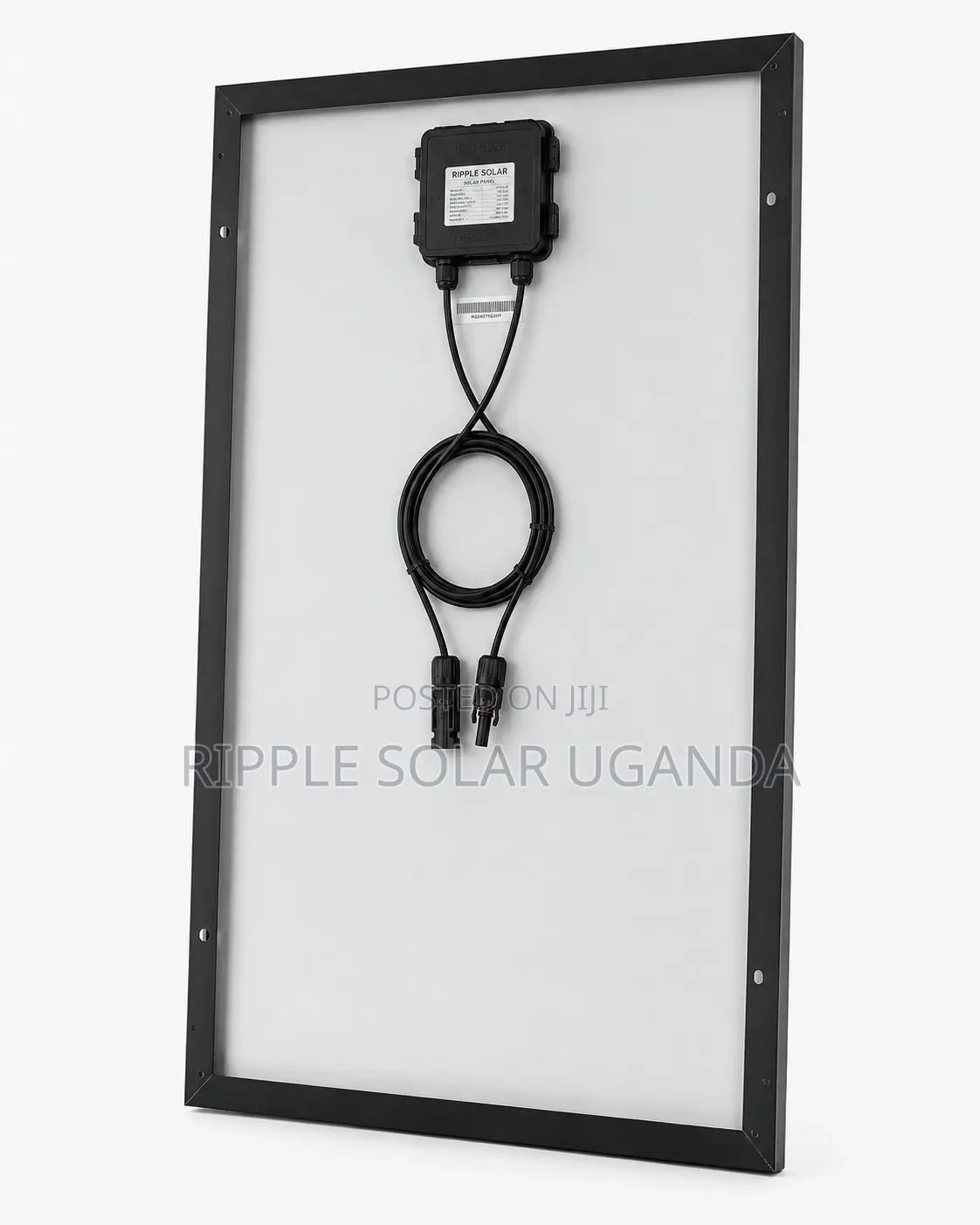 150W Black Monocrystalline Solar Panel