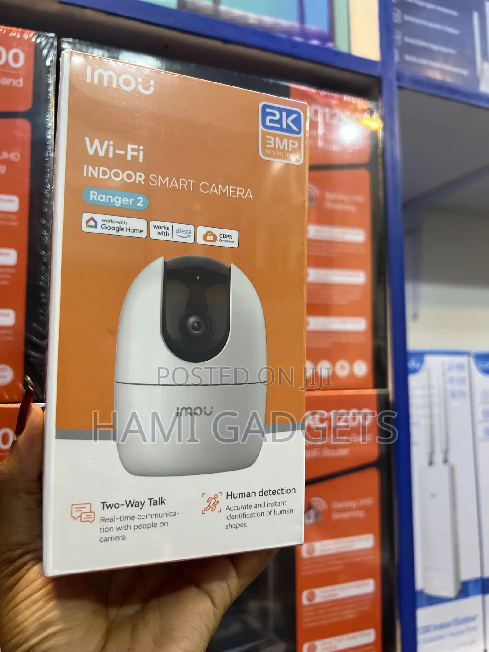 Imou Wifi Indoor Smart Camera Ranger 2 3mp