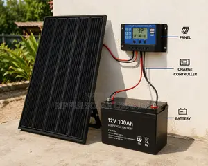150W Black Monocrystalline Solar Panel