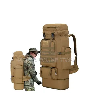 Tactical Backpack, Camping Hiking Backpack 85L Large Capacity Assault