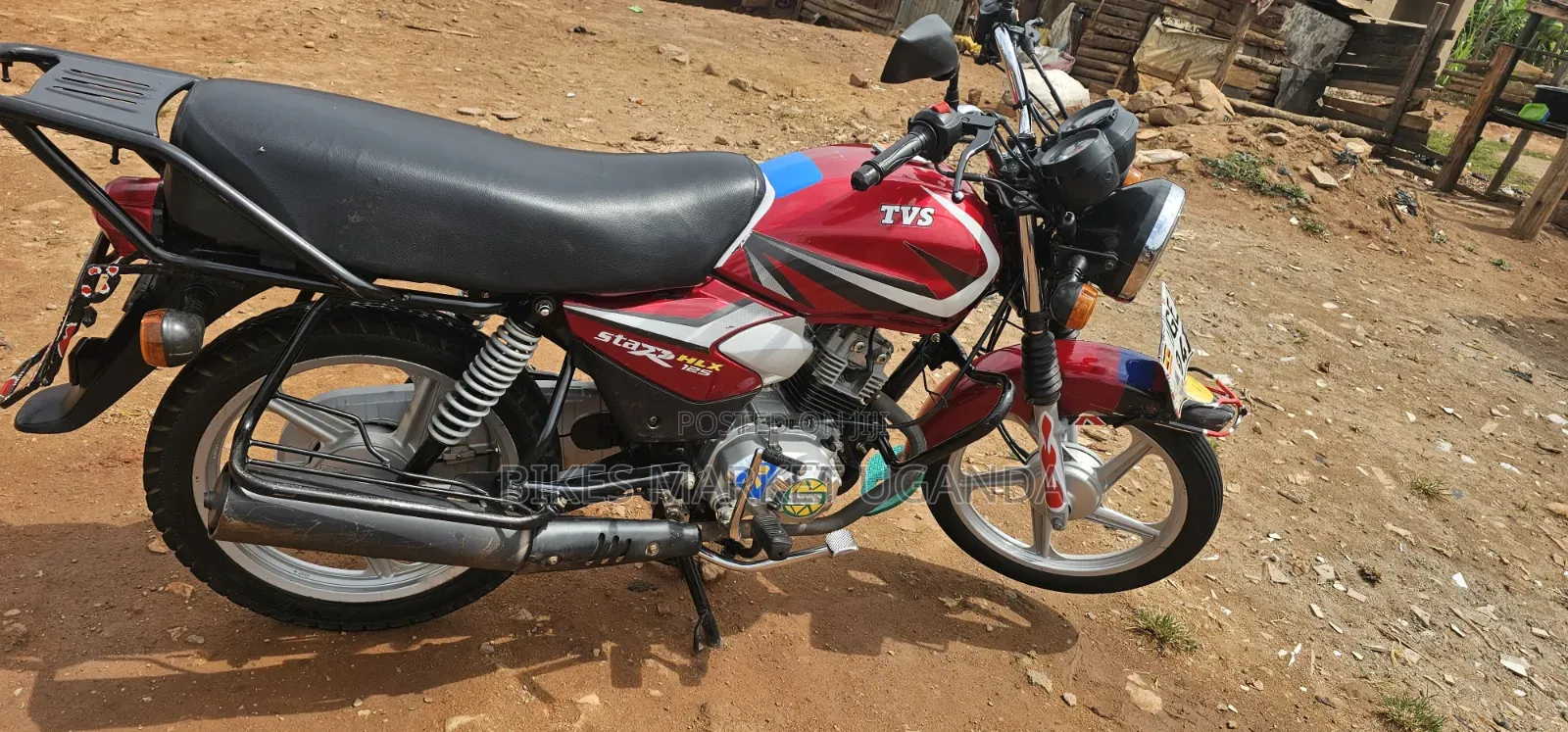 TVS HLX 125 2024 Red