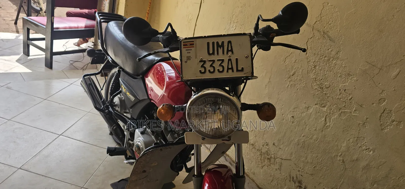 TVS HLX Plus ES 2025 Red