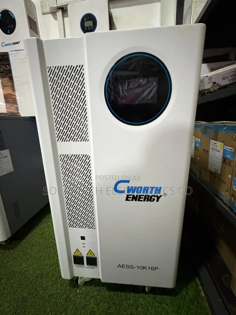 Cworth 16kWh 10kW All-in-One Solar Power Station 8-Year Warranty
