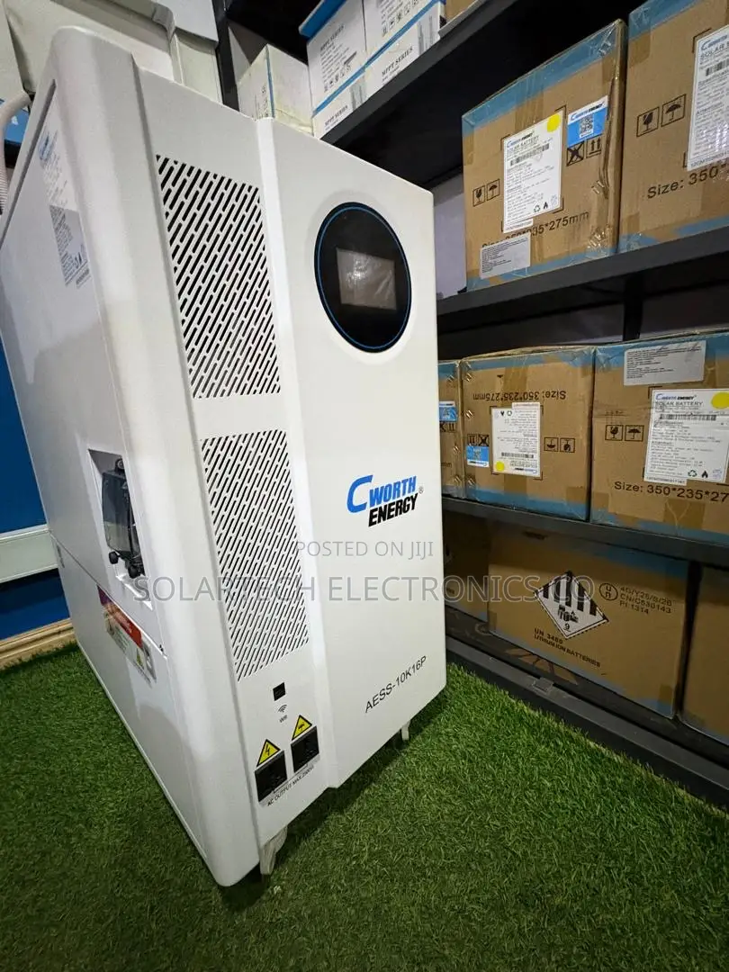 Cworth 10kW 16kWh Solar Backup Power Station IP54 Rated