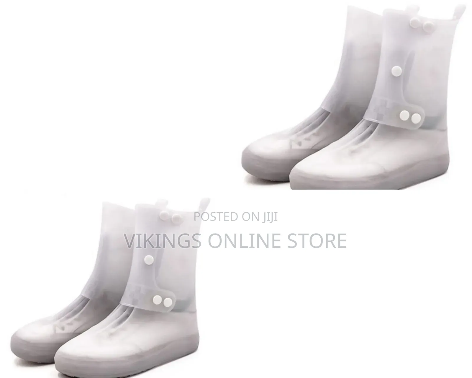 / 37 Waterproof Rain Shoe Covers, Reusable Foldable Non-Slip Ankle