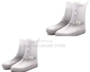 / 37 Waterproof Rain Shoe Covers, Reusable Foldable Non-Slip Ankle