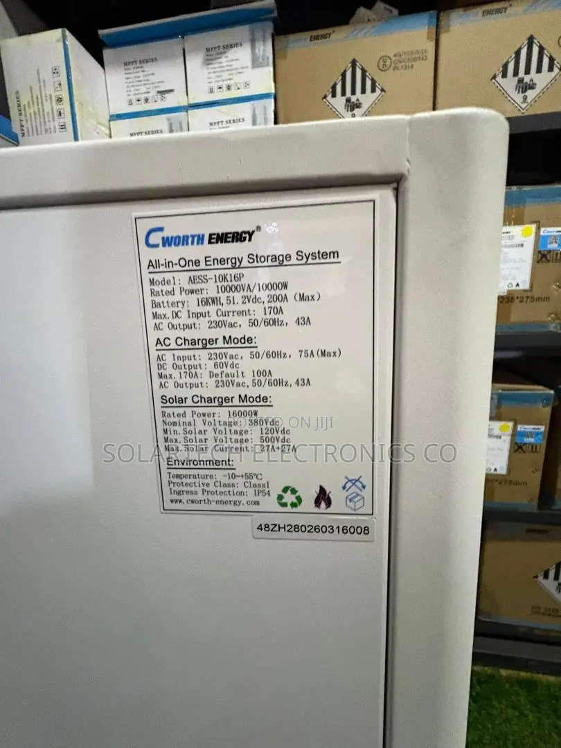 16kWh 51.2V Cworth Hybrid Energy Storage Power Station