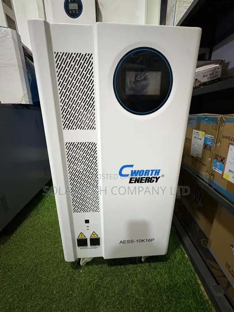 Cworth 10,000W All-in-One Solar Power Station With Battery 312ah