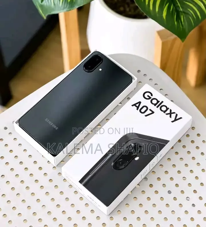 New Samsung Galaxy A07 5G 128 GB Black