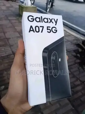 New Samsung Galaxy A07 5G 128 GB Black