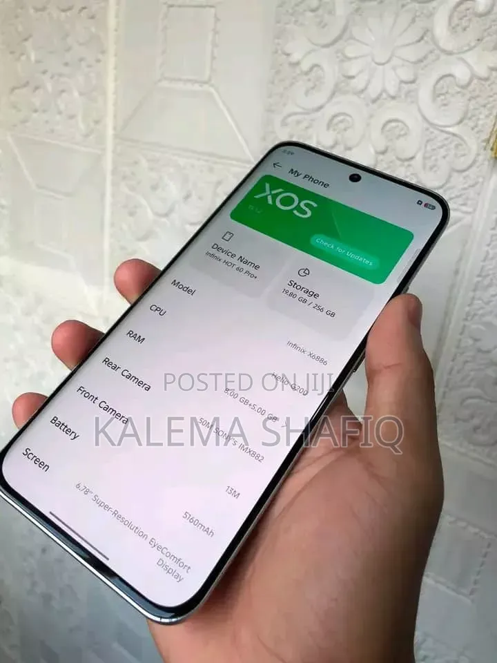 New Infinix Hot 60 Pro+ 256 GB Gray