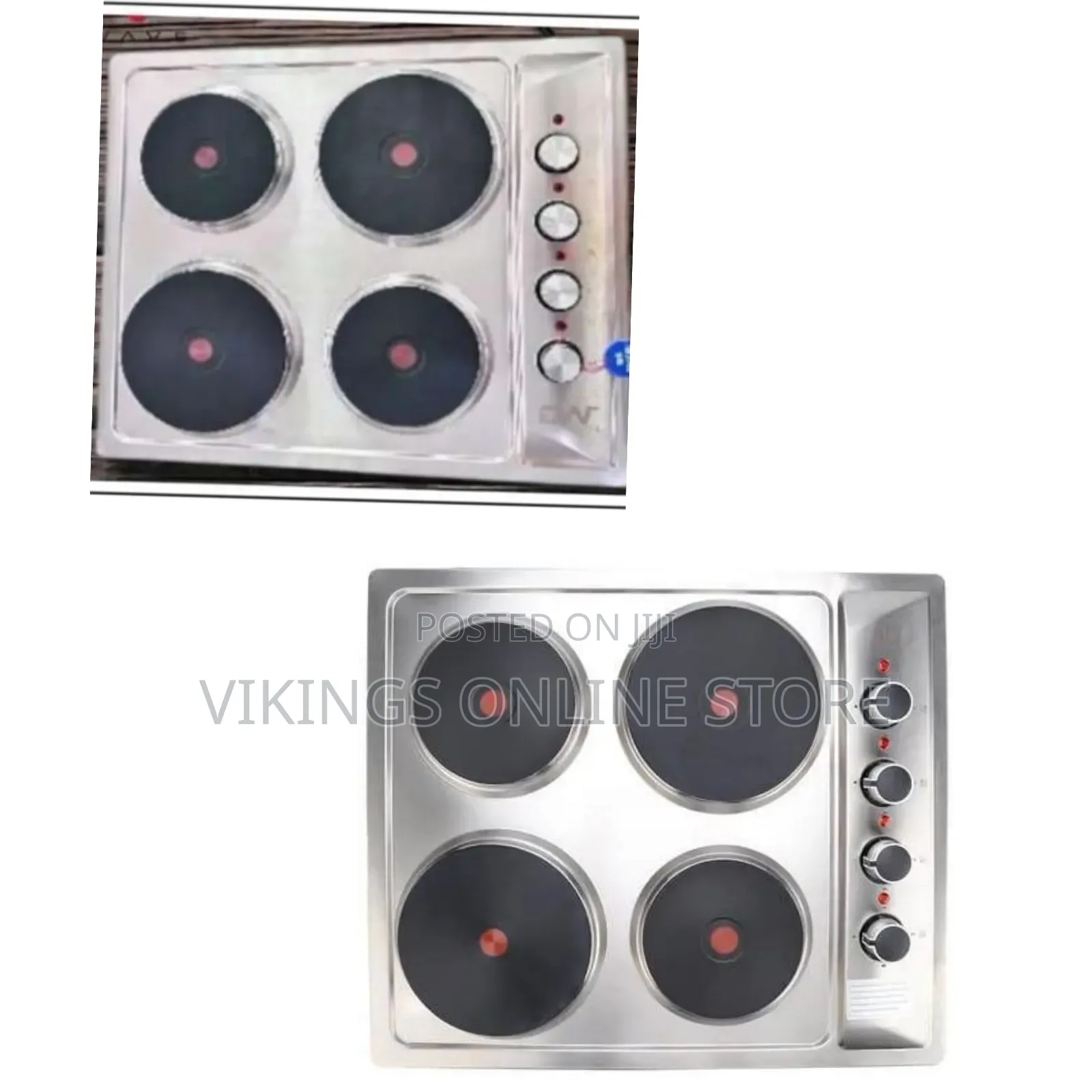 Built-in Electric Hob 4 Electric Hot Plate Auto Ignition Built In
