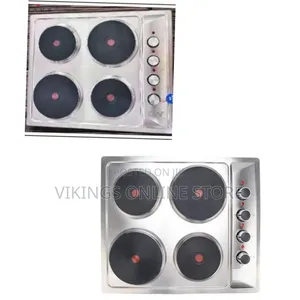 Built-in Electric Hob 4 Electric Hot Plate Auto Ignition Built In