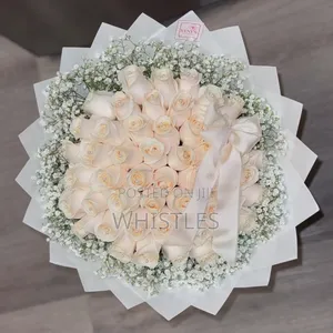 White Fresh Flower Bouquet