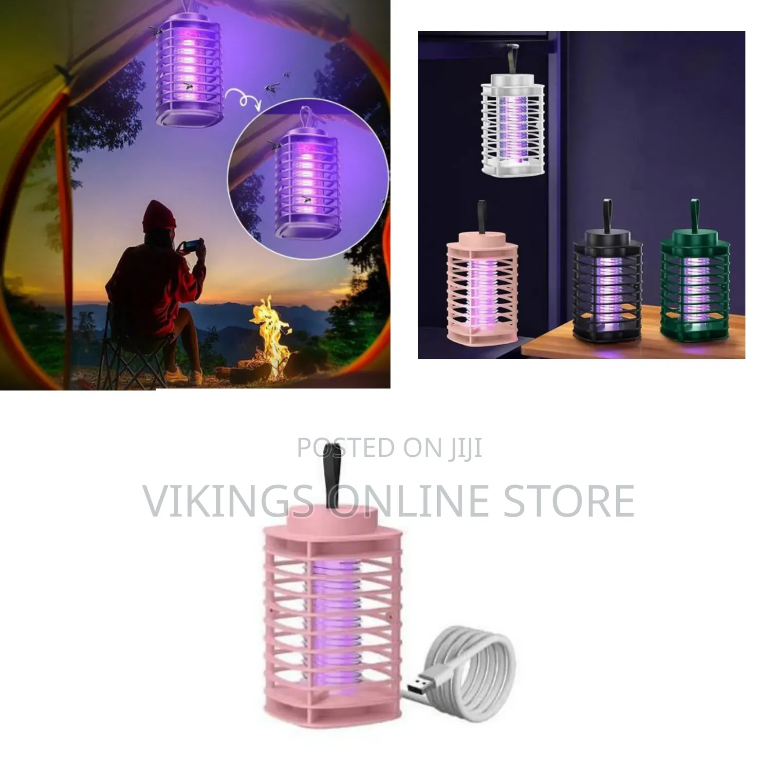 Plan a LED Bug Mosquito Killer Lamp With 80cm Power Cord, 1800V 3W